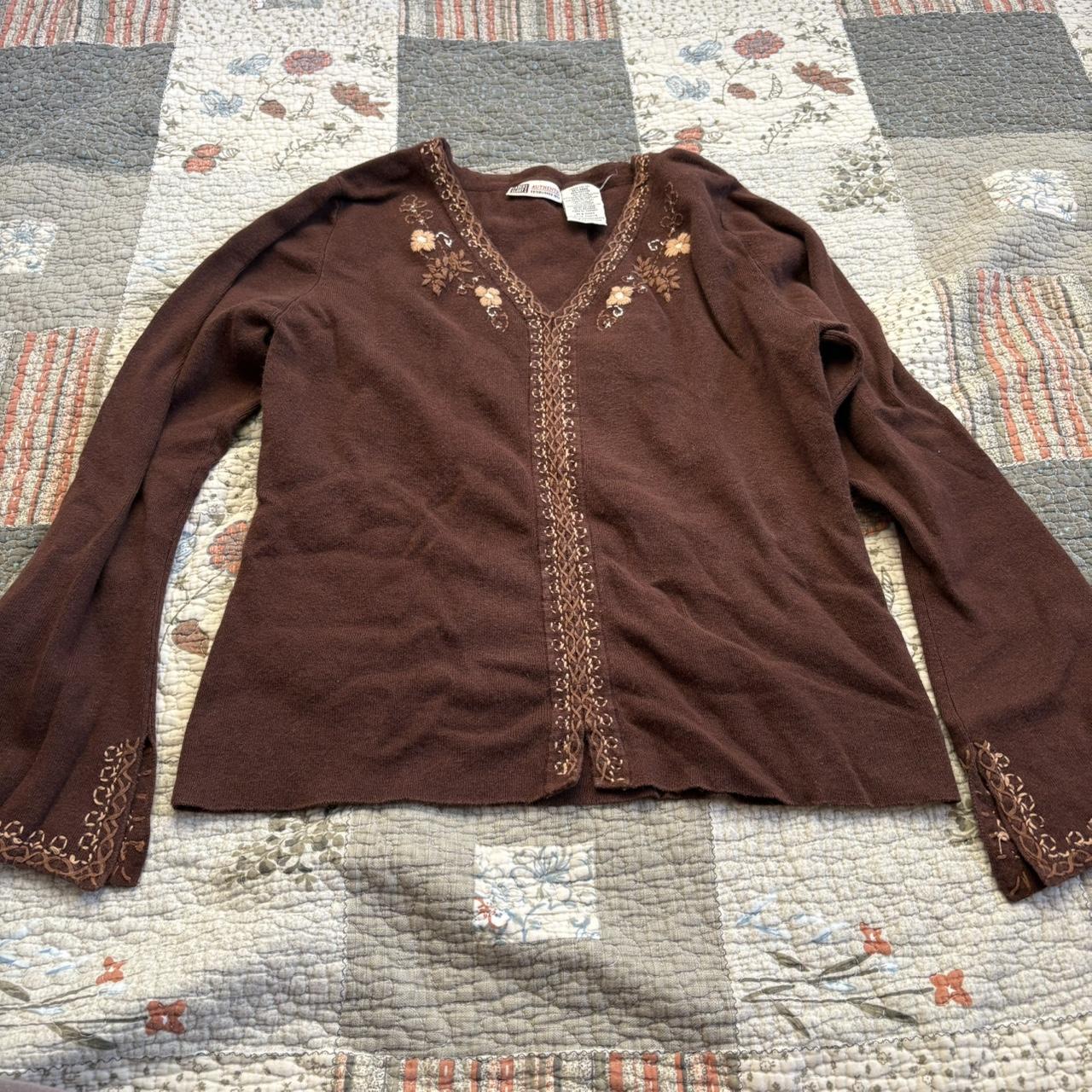 Faded Glory Women's Sweater - Brown - XS – Faded … - image 1