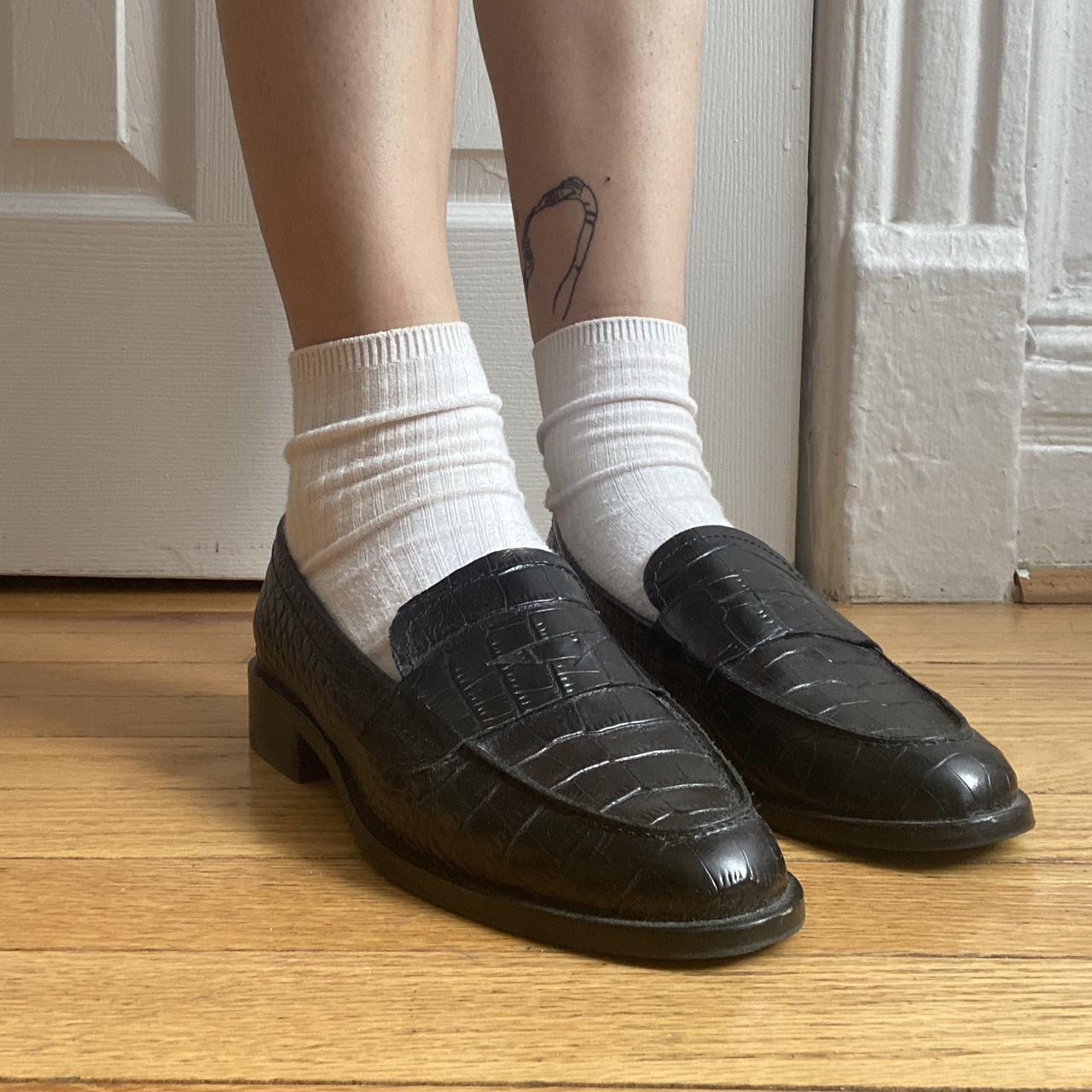 aldo pink loafers
