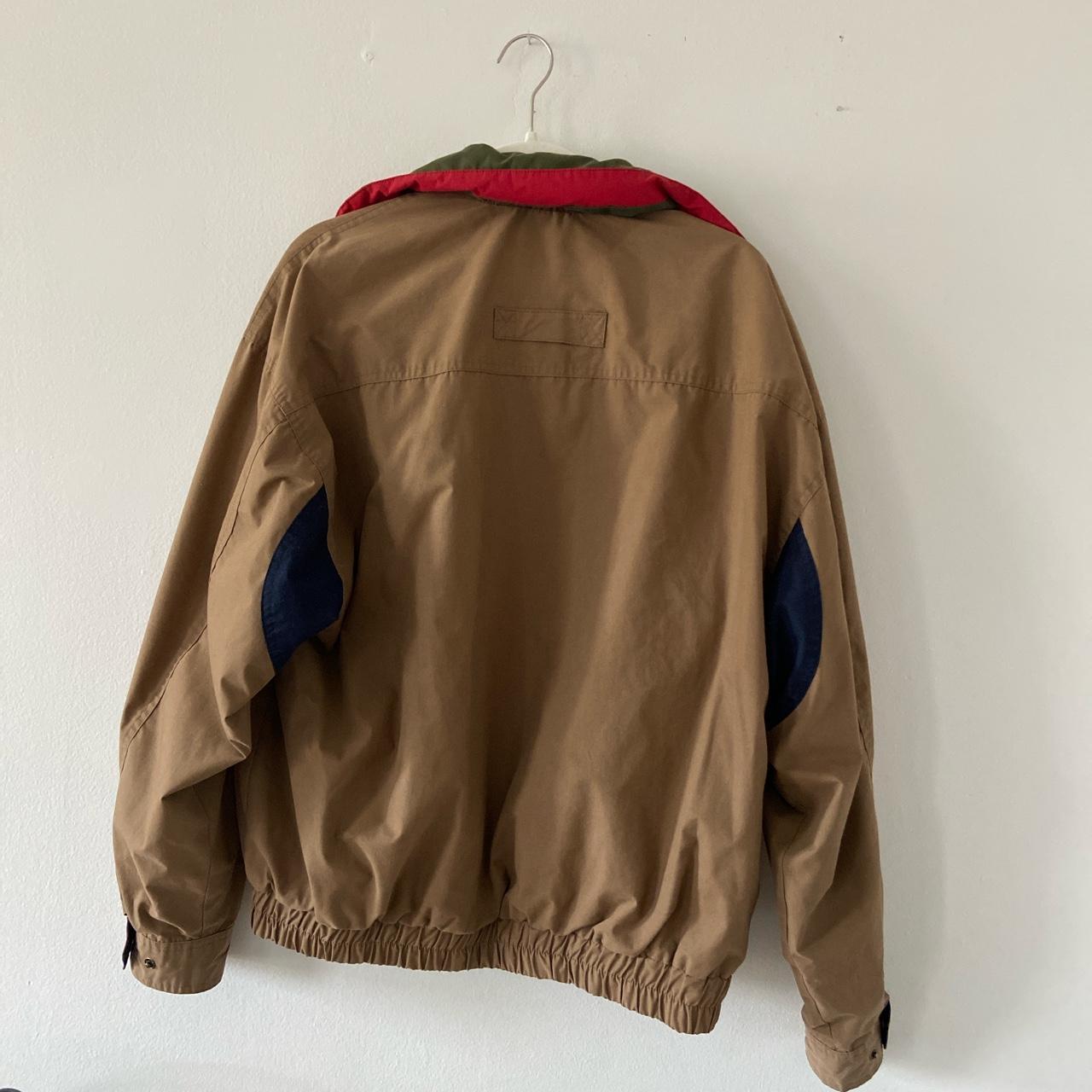 Winner Mate Sportswear Men’s Brown Jacket with Hood... Depop