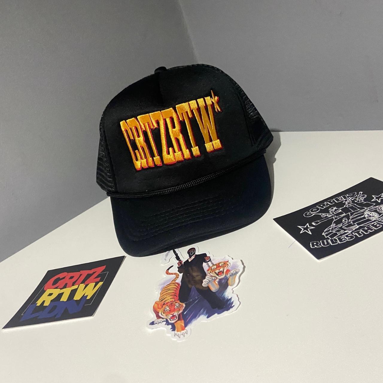 CORTEIZ (CRTZ ) BLACK CULTFICTION TRUCKER HAT Get | Depop CORTEIZ (CRTZ ) BLACK CULTFICTION TRUCKER HAT Get | Depop