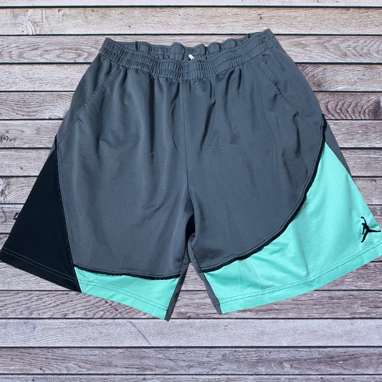 Jordan Basketball Shorts DriFit Mens Size 2XL Gray... - Depop