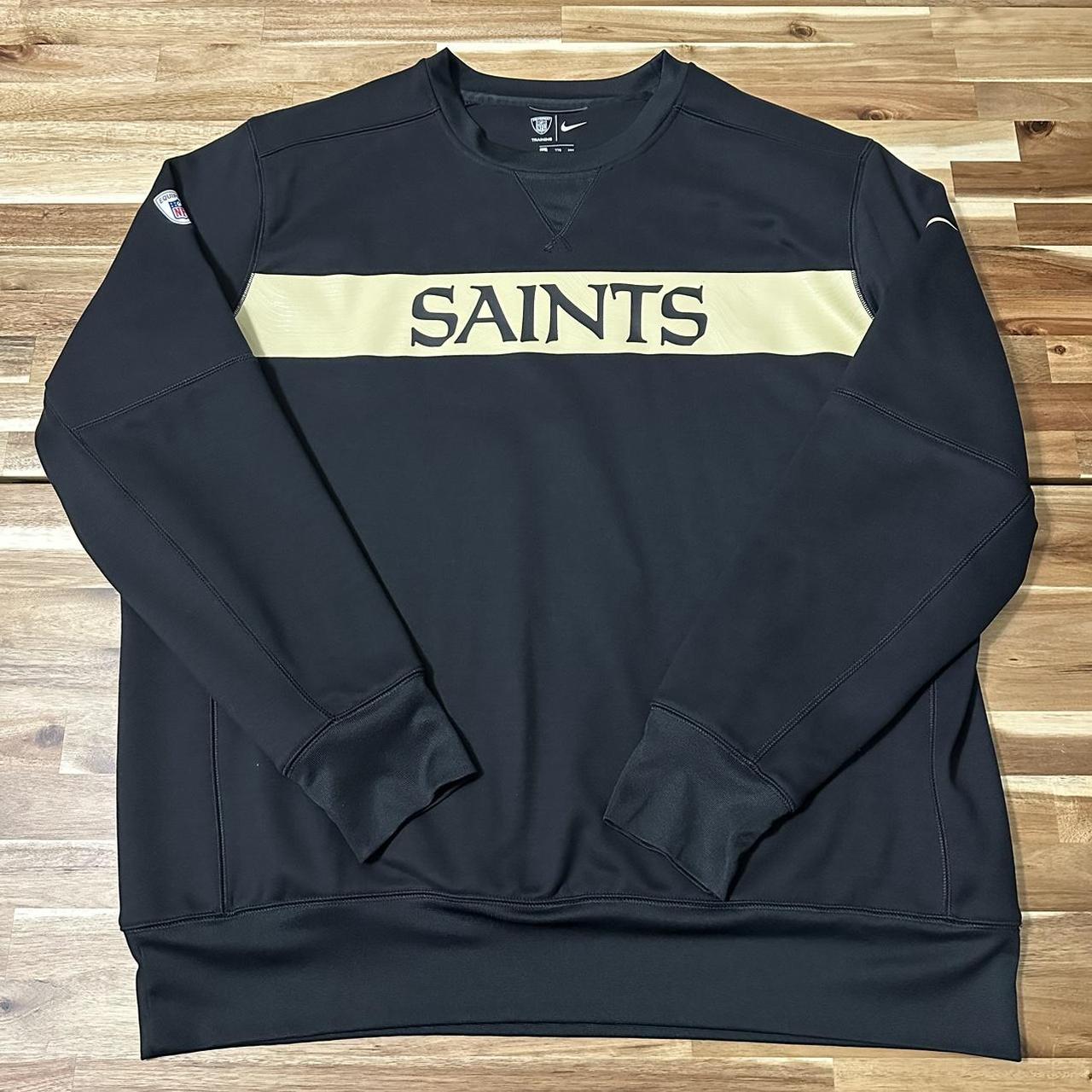 Nike New Orleans Saints hoodie. Minor wear/blemishes - Depop