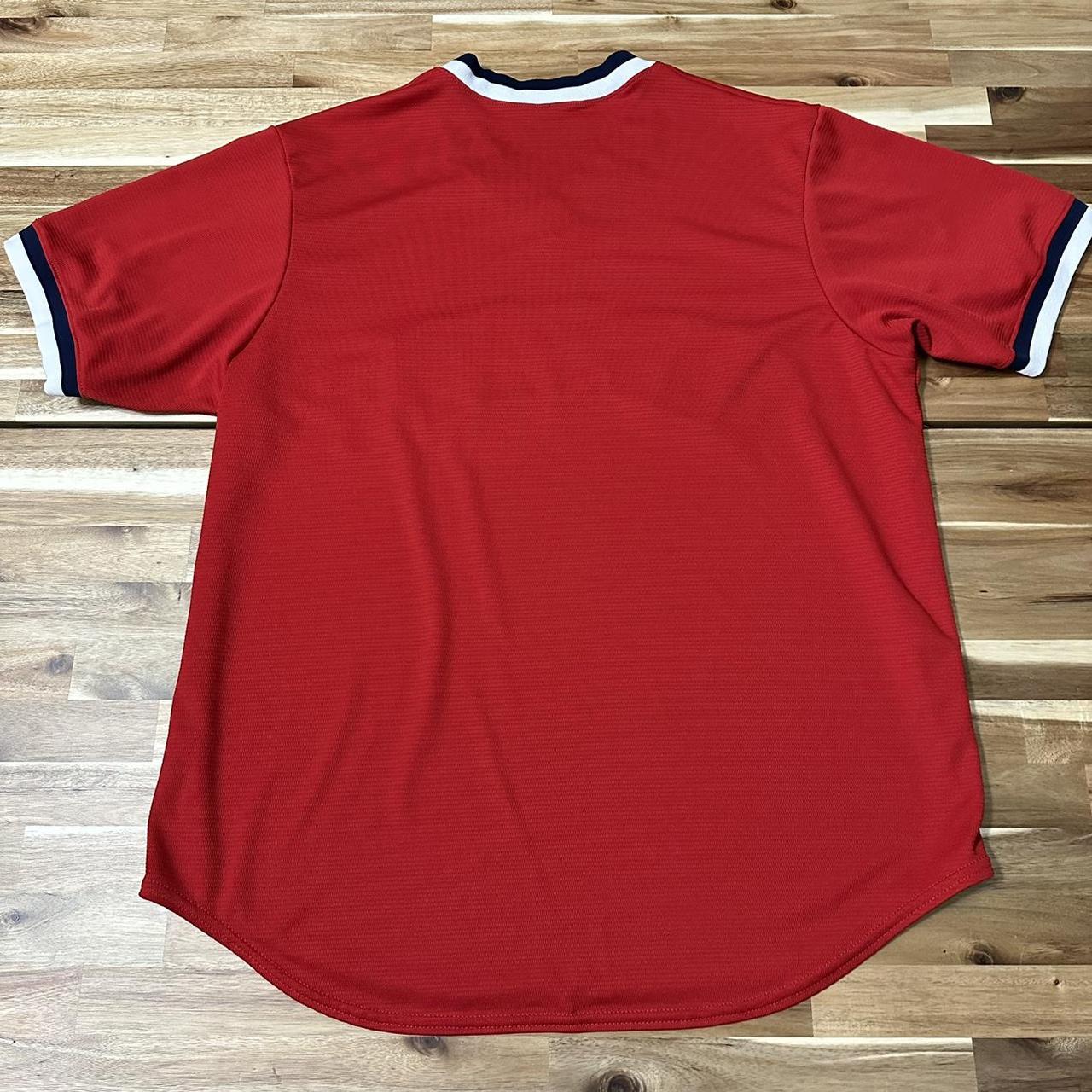 Mitchell & Ness Cleveland Indians Jersey. Ultra - Depop