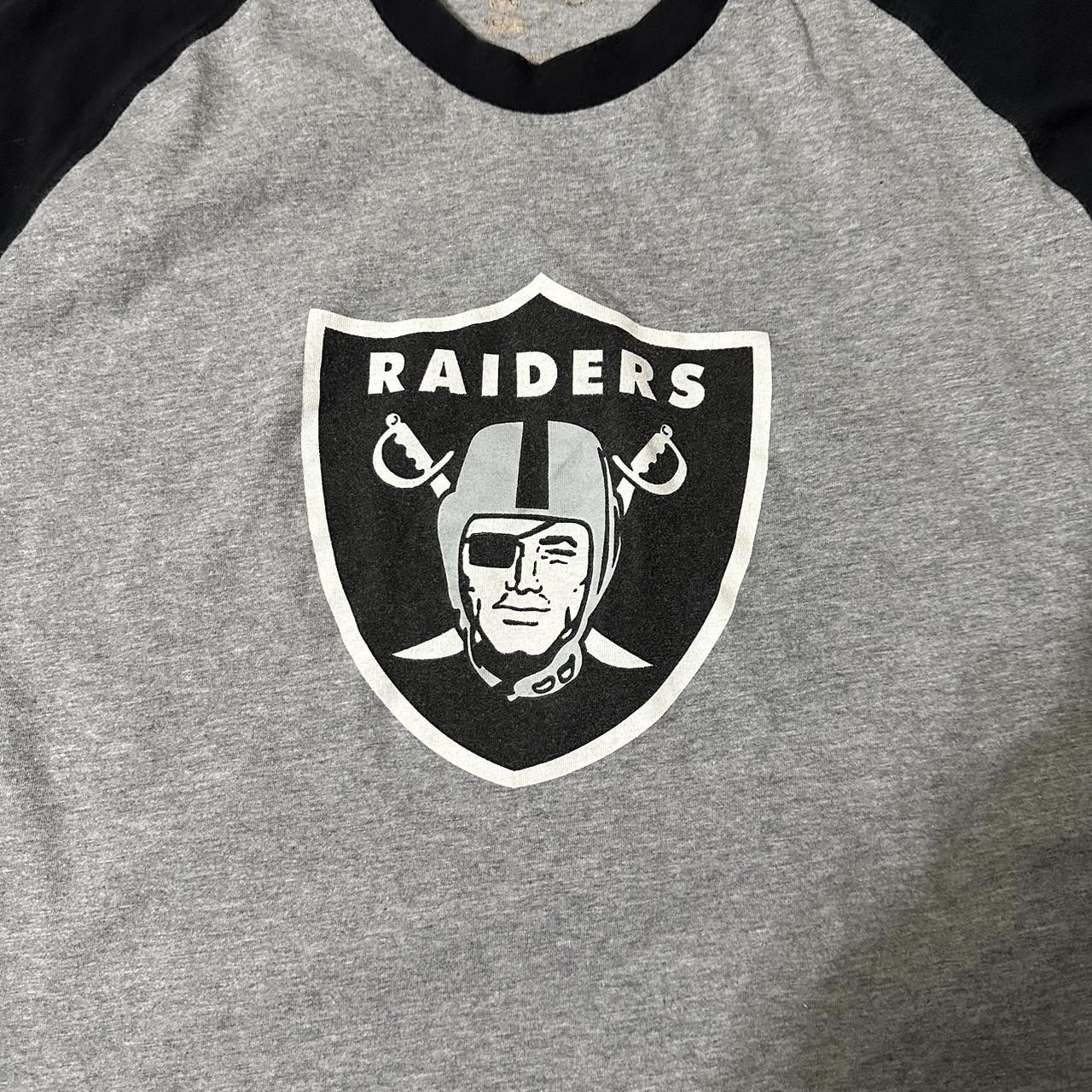 NIKE DRI-FIT Oakland RAIDERS SHORT SLEEVE T-SHIRT - Depop