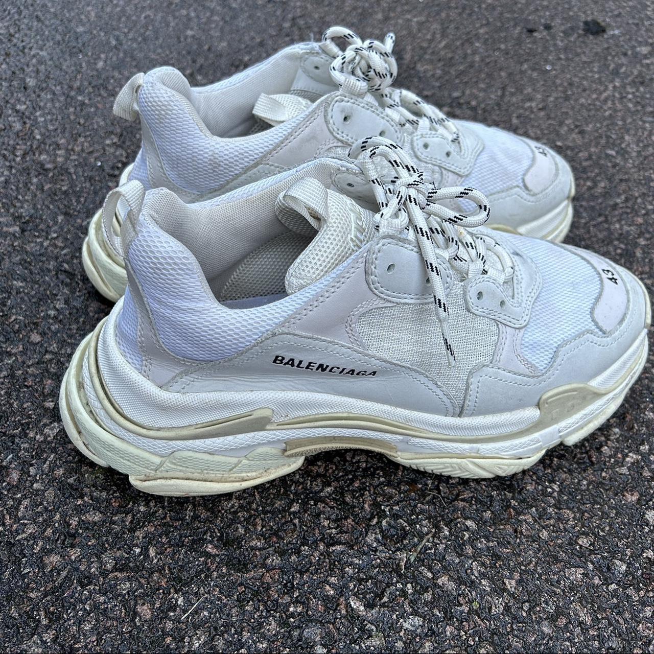 Balenciaga Triple S 9/10Men's 100% REAL FROM... - Depop