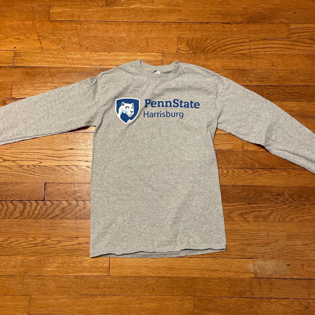 S grey penn state harrisburg shirt Depop