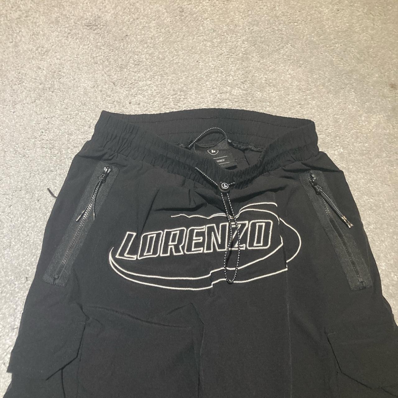 Lorenzo Veratti cargos. Black cargos, great for... - Depop