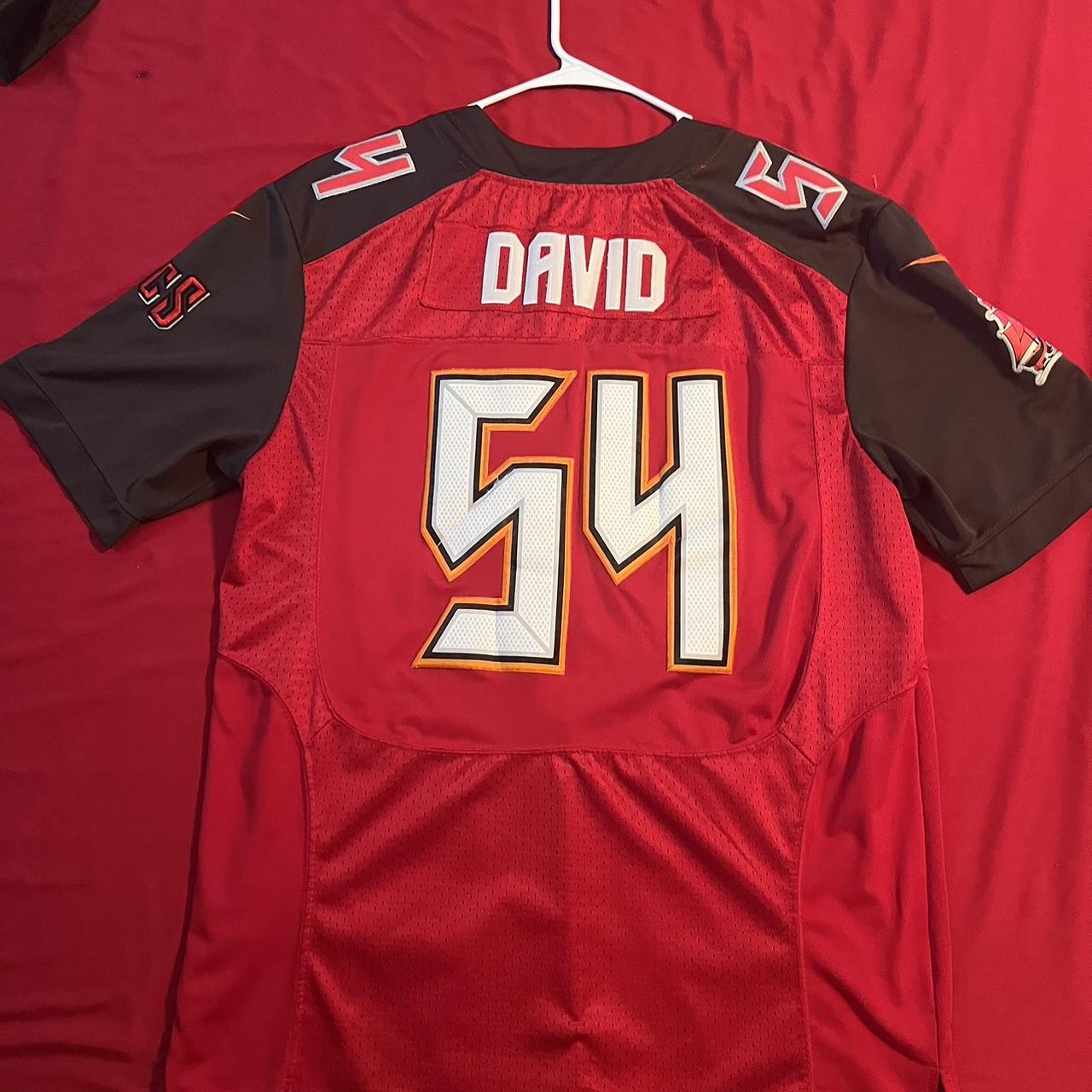 Tampa Bay Buccaneers 54 Lavonte David Pink Women Jersey