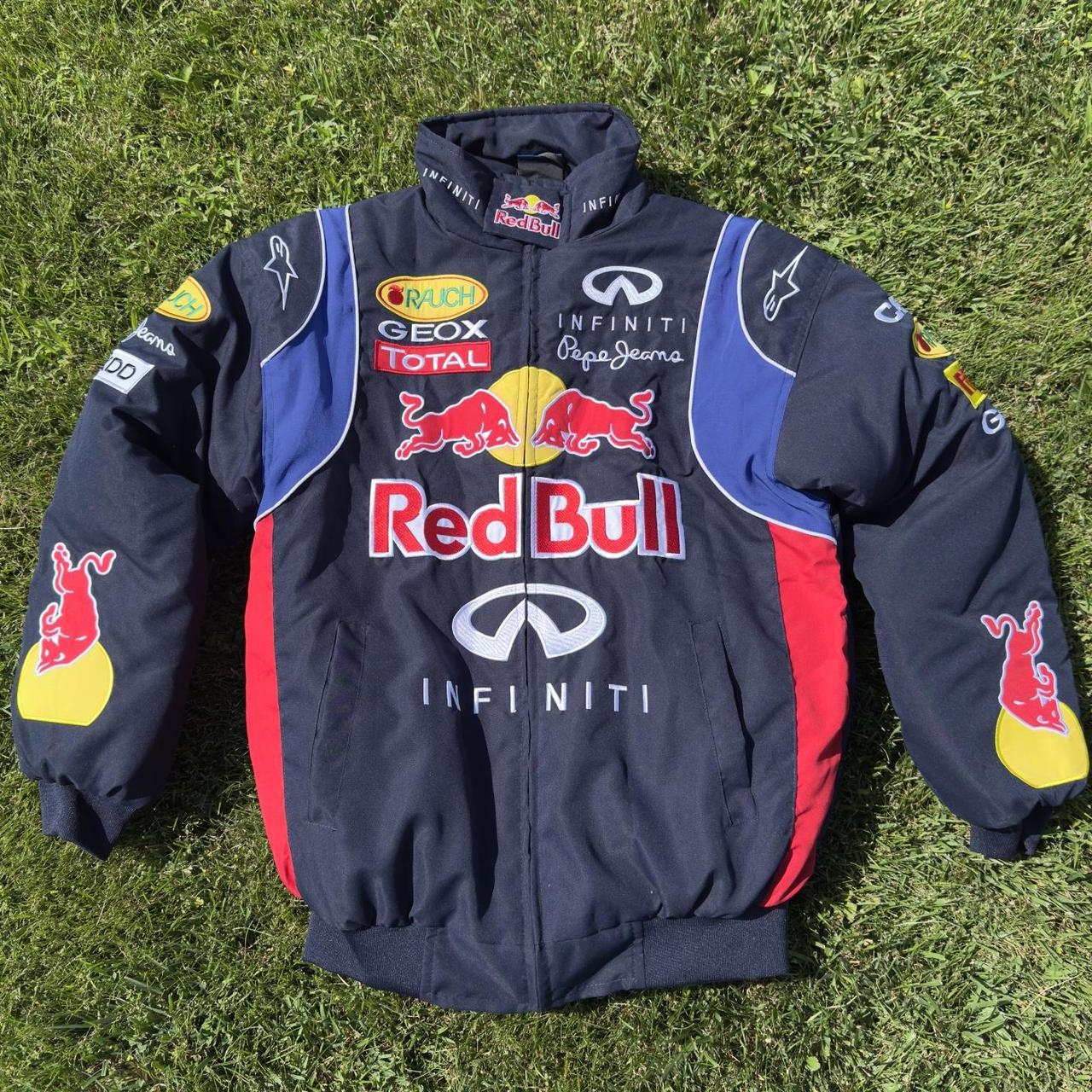 Red Bull ジャケット L Red Bull レッドブル レーシングジャケット ナイロン Lサイズ