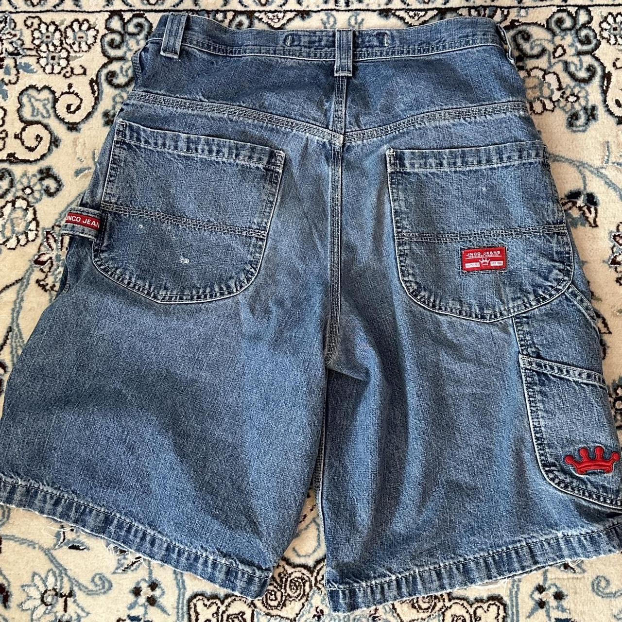 Jnco Jorts Early 00s Send Offers Distressed But Depop