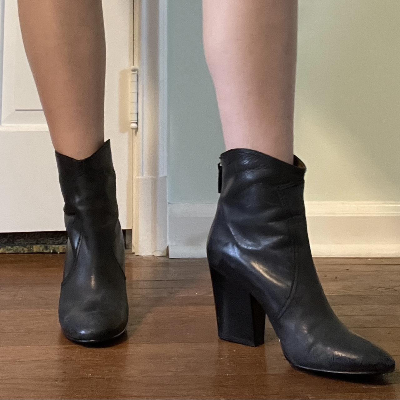 9 west cheap black boots