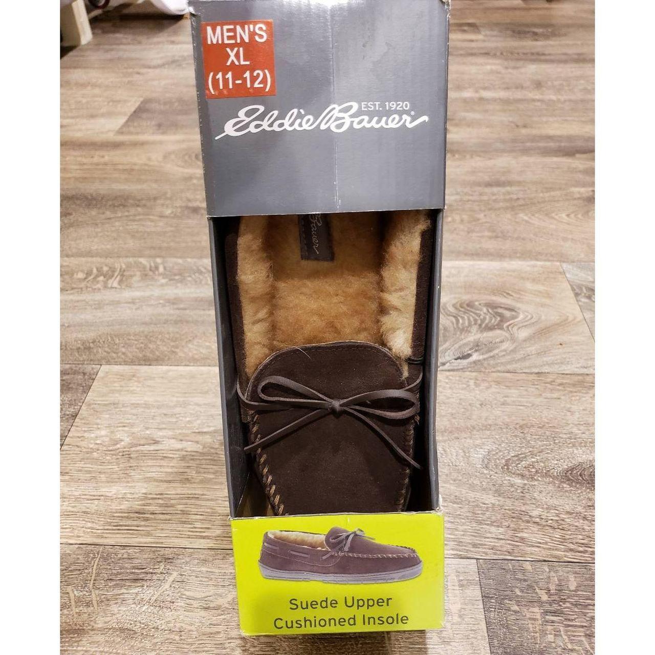 New Eddie Bauer men slippers, New in the Box Size... - Depop