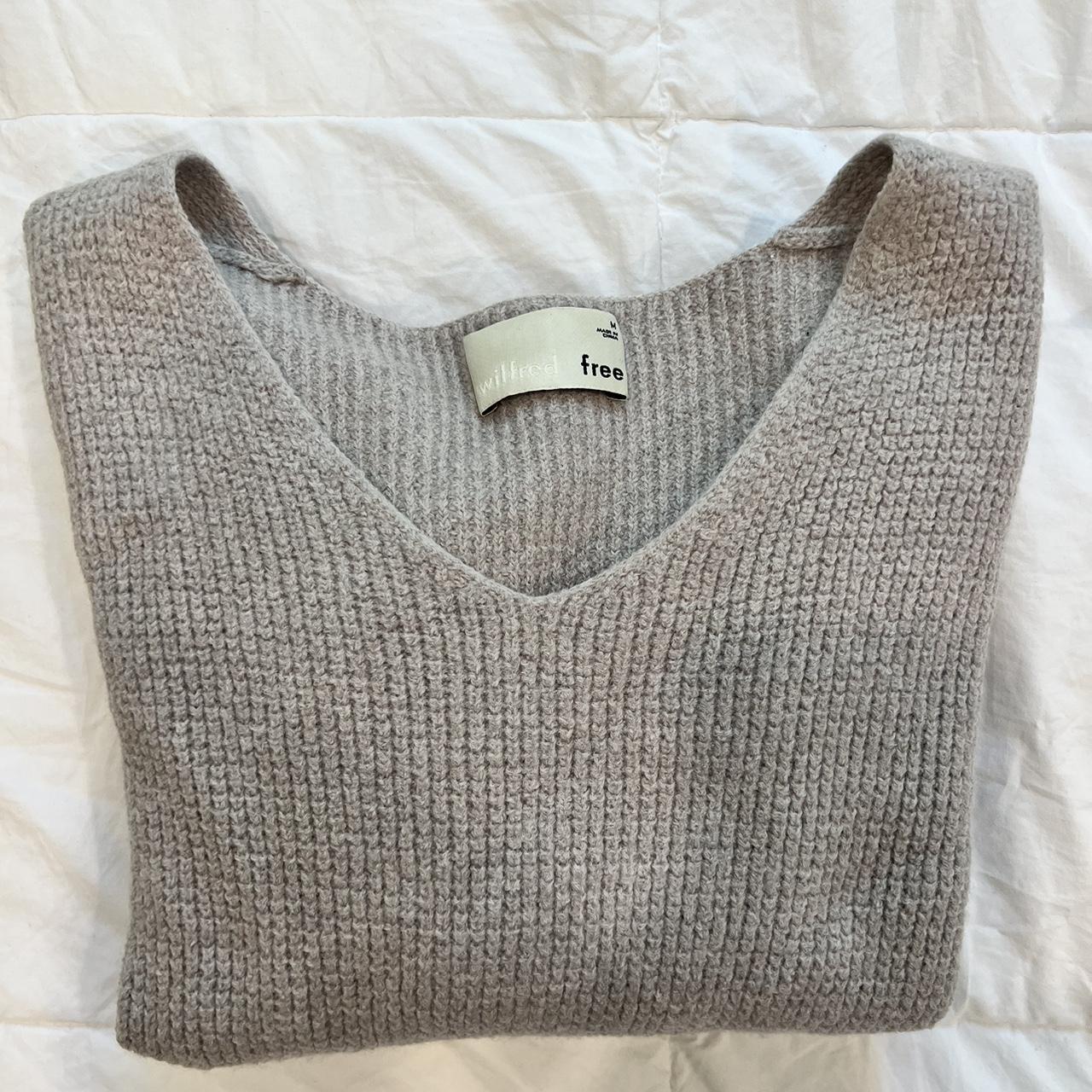 Wilfred Women's Grey Jumper | Depop