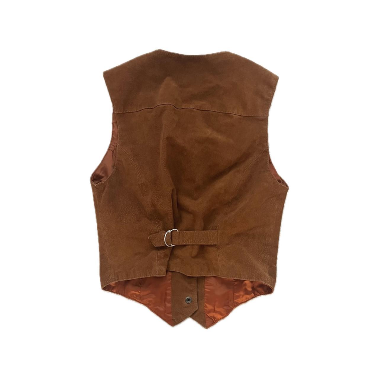 Wilson’s Leather Women's Brown Vest (2)