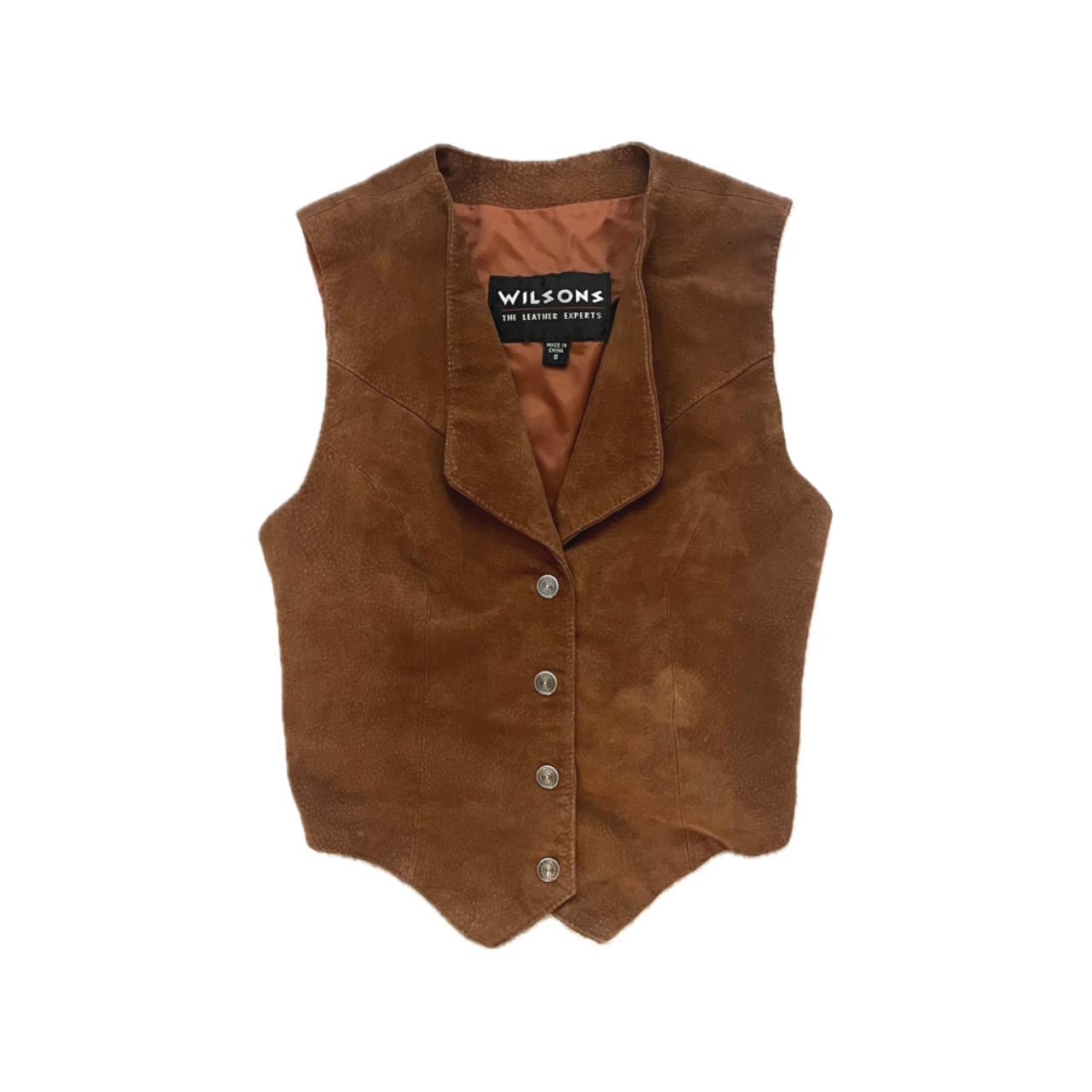 Wilson’s Leather Women's Brown Vest