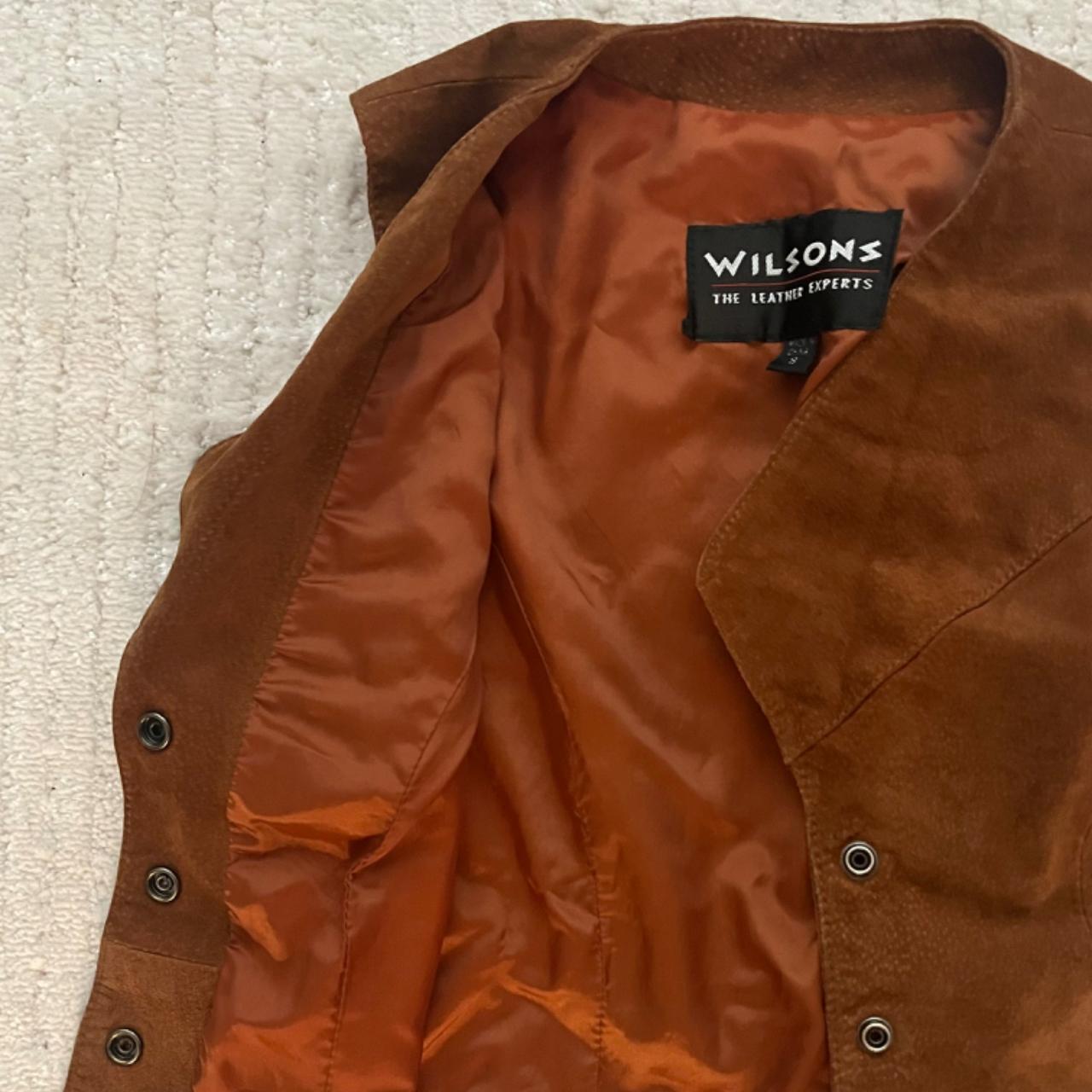 Wilson’s Leather Women's Brown Vest (5)