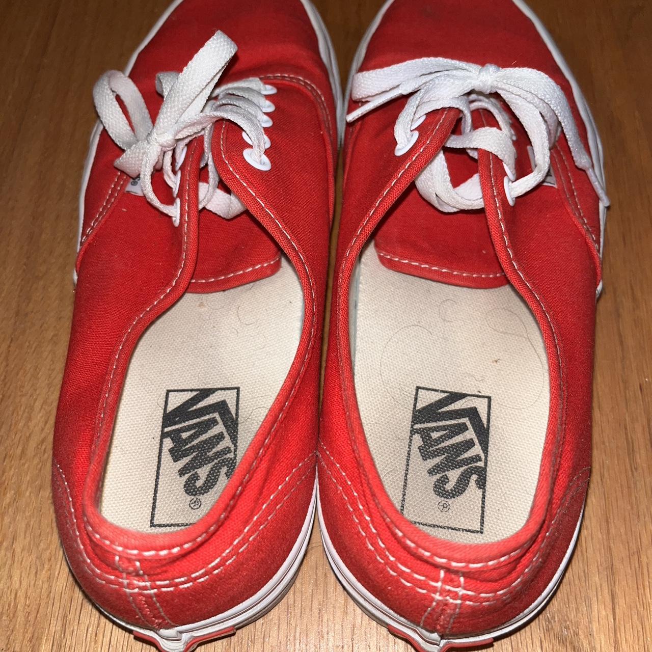 vans authentic barely worn size 9 - Depop