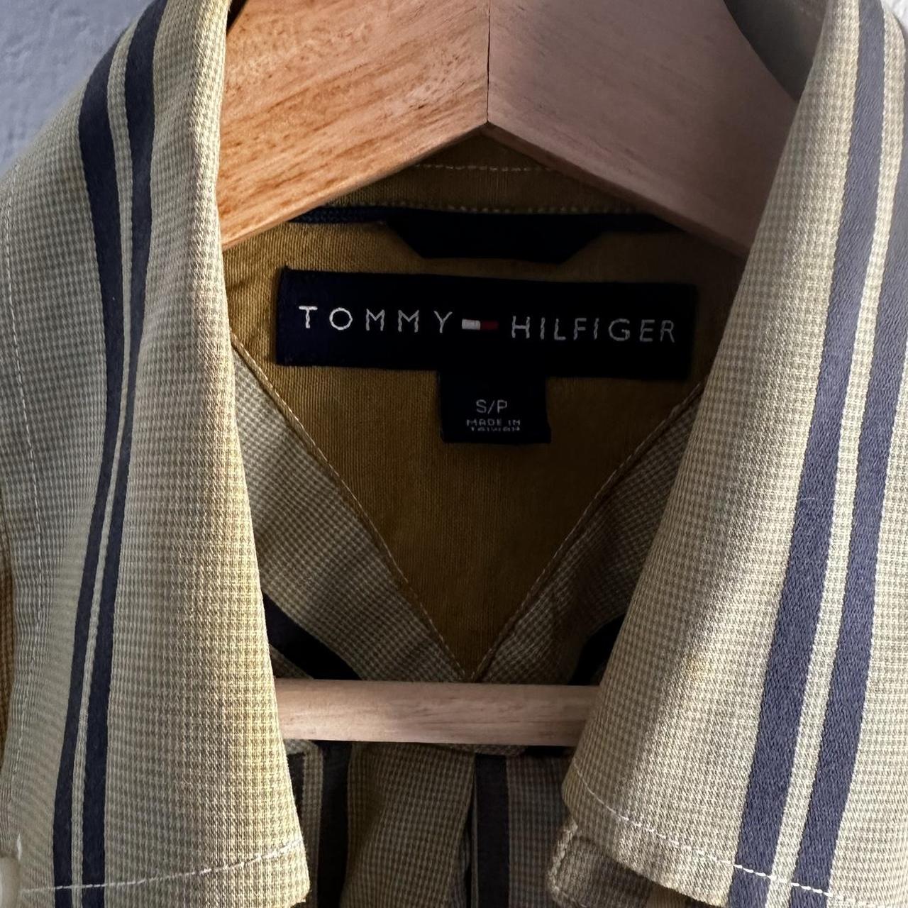 Ugly Tommy Hilfiger short sleeve button up size S... - Depop