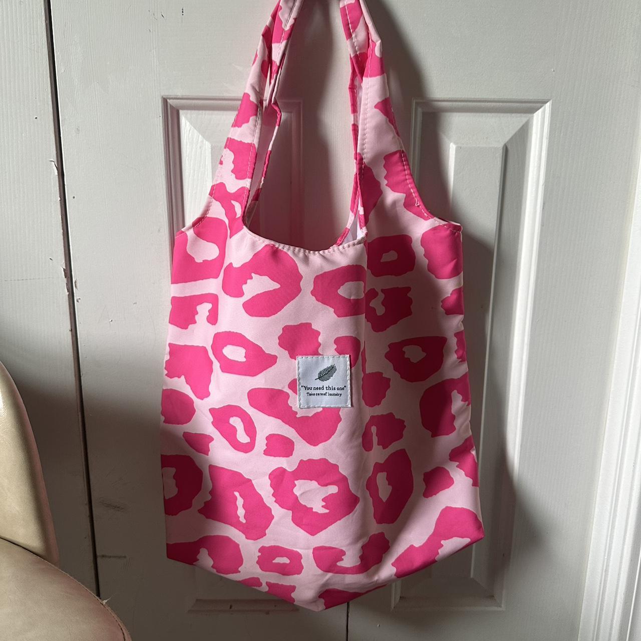 Bag leopard-print-tote - Depop