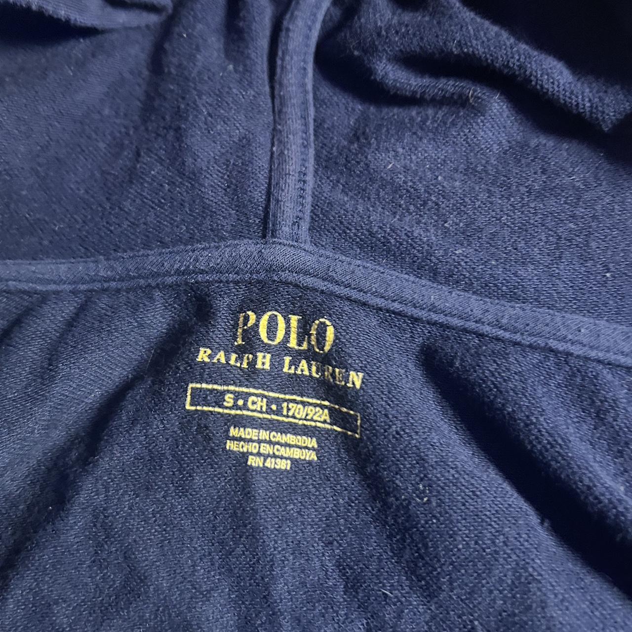 Ralph Lauren loungewear zip up top Logo on... - Depop