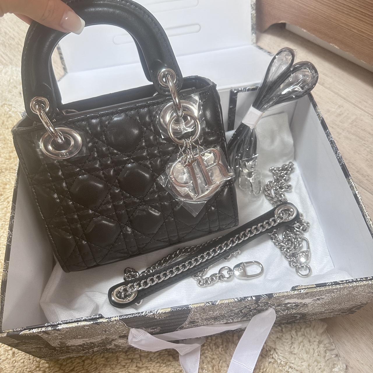 Black lady dior bag Brand new never been worn... - Depop