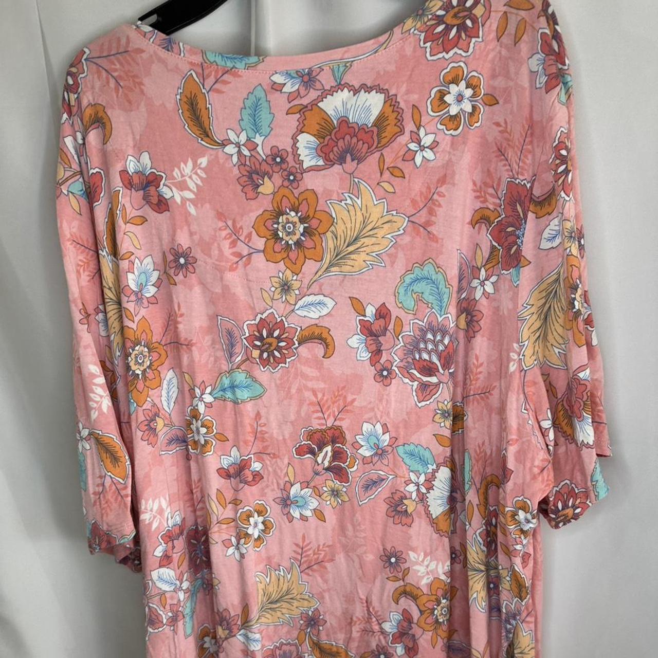 Ruby Rd. Women's Blouse - Pink/Multi - 3XL – Ruby… - image 6