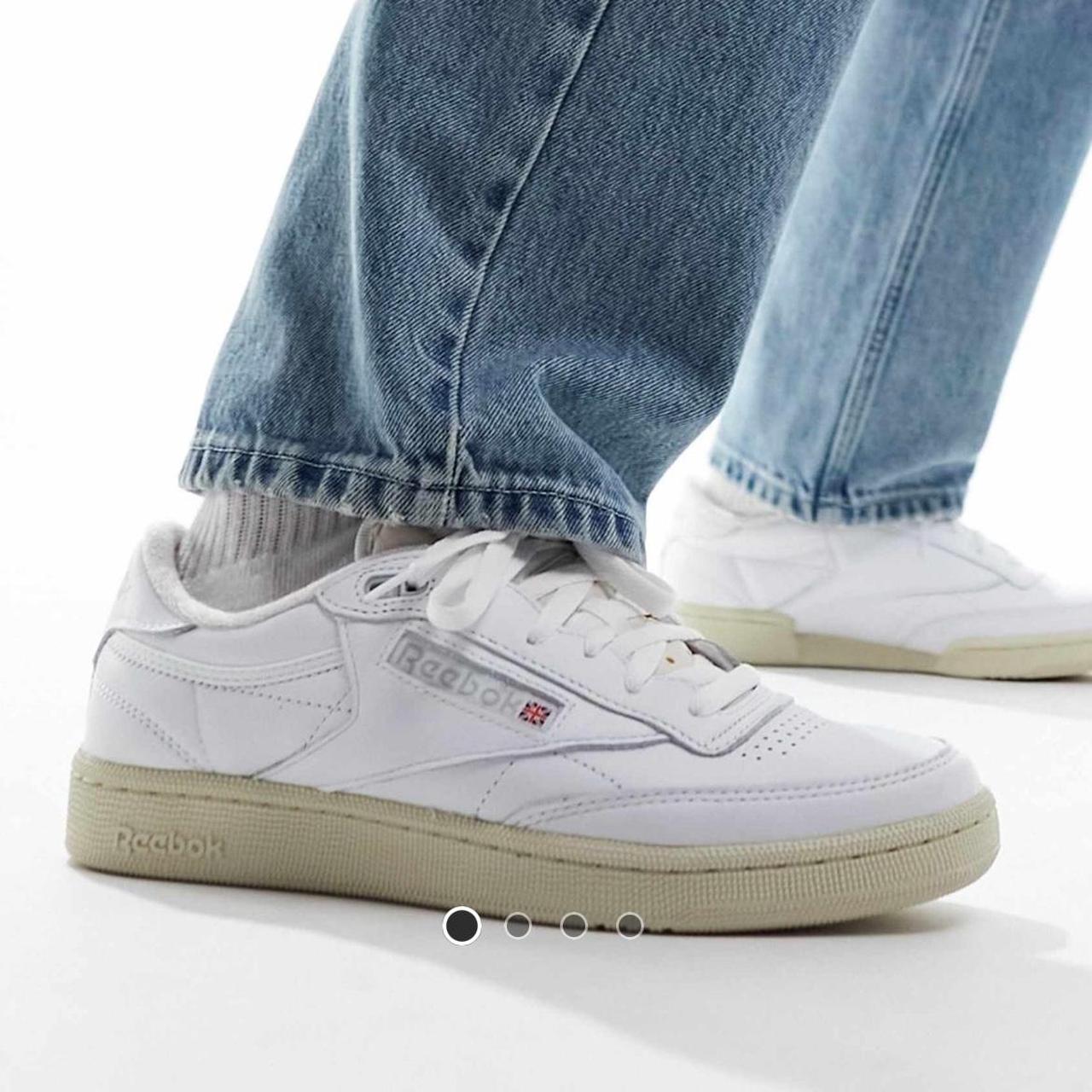 Reebok club c 85 classic white denim glow online