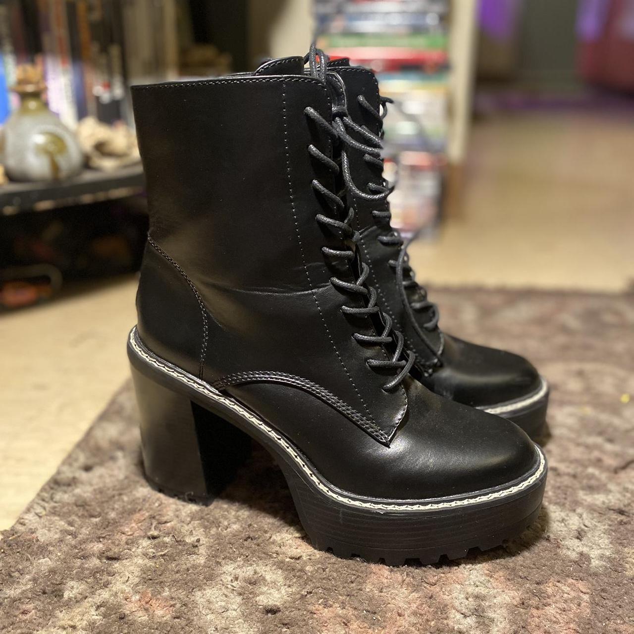 madden girl chunky boots
