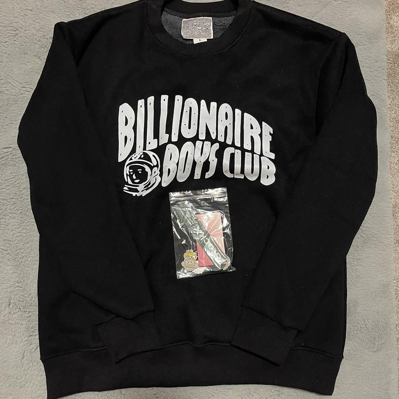 billionaire boys club sweater great condition size... - Depop