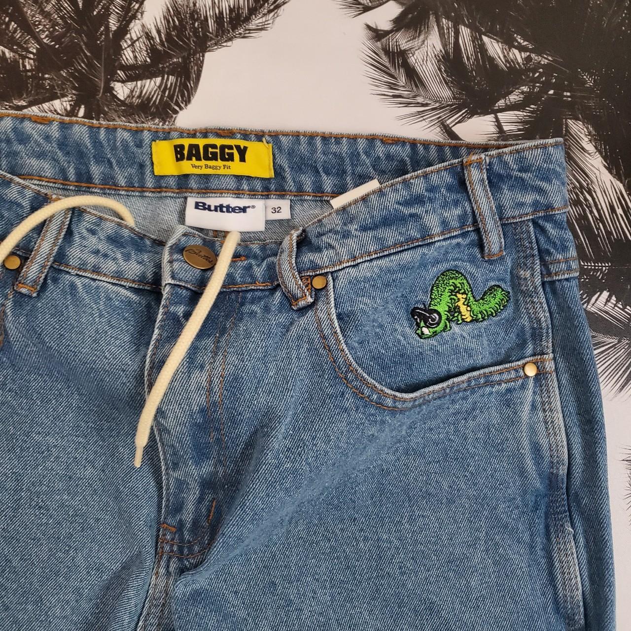 Butter Goods Men's Blue Jeans Depop