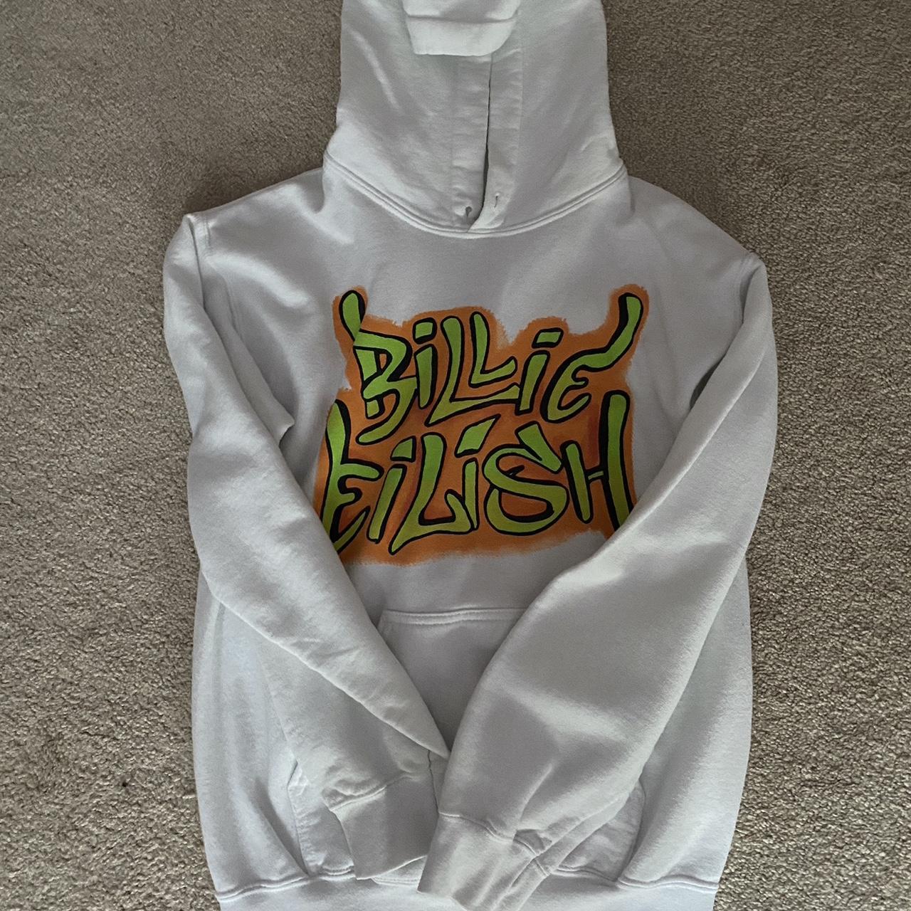 Billie eilish best sale white graffiti hoodie