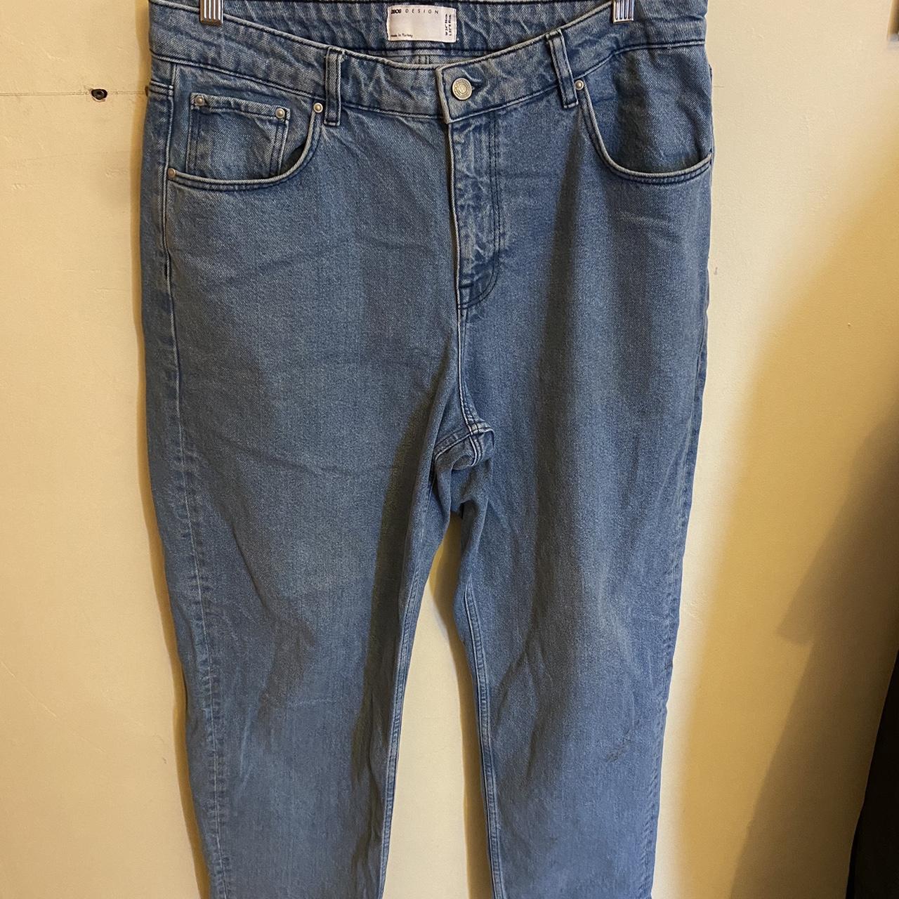 Asos Denim Baggy Skater Vintage Style Jeans Great Depop