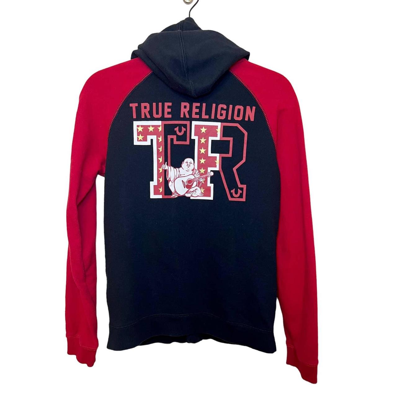 True religion deals red jacket