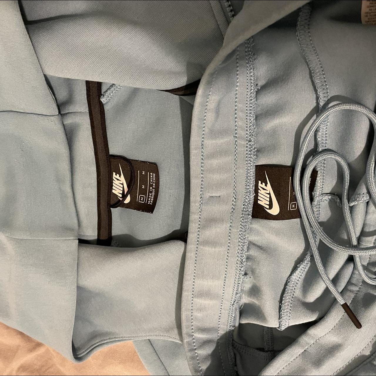 baby blue tech fleece old season excellent condition... Depop