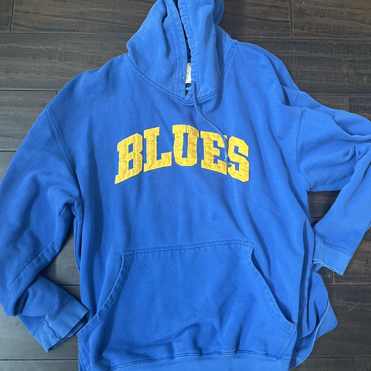 St. Louis Blues hockey hoodie NHL mens 3xl - Depop