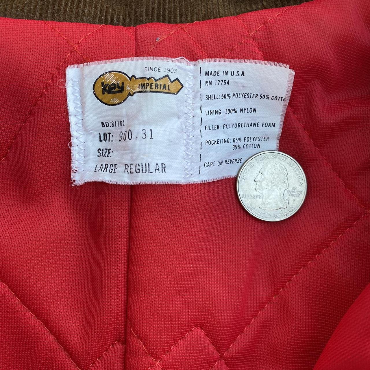 70’s Cropped Key Workwear Jacket Size L (P2P 27” Depop