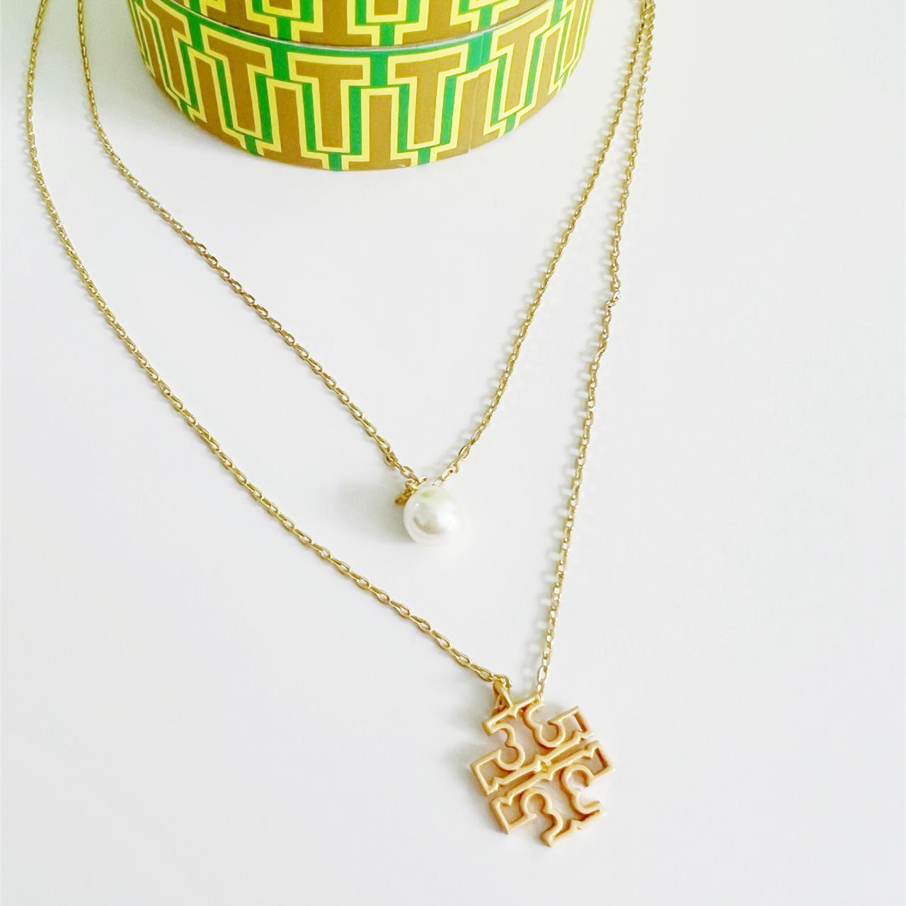 Tory Burch Women's Gold Jewellery Depop