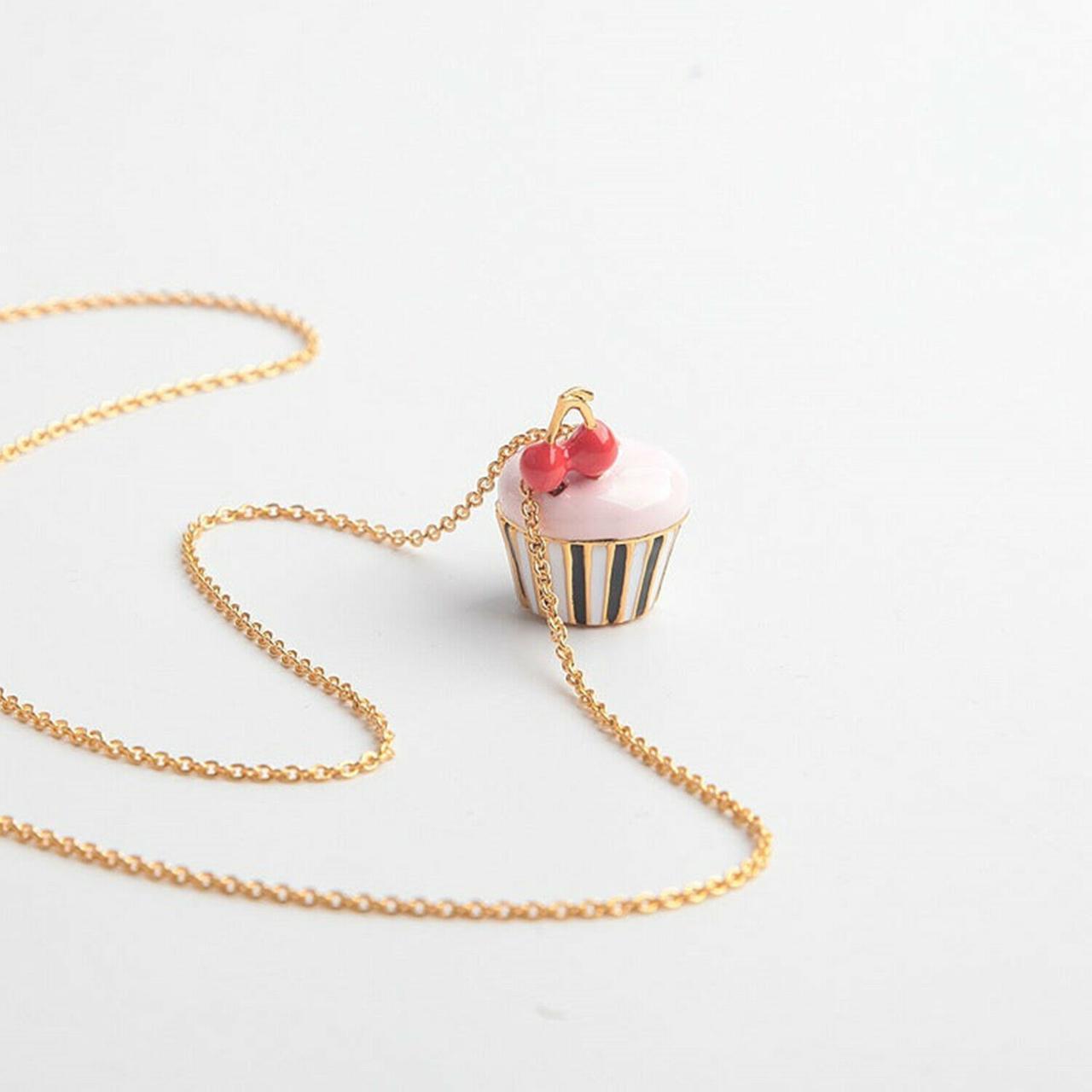 Kate spade cupcake on sale necklace