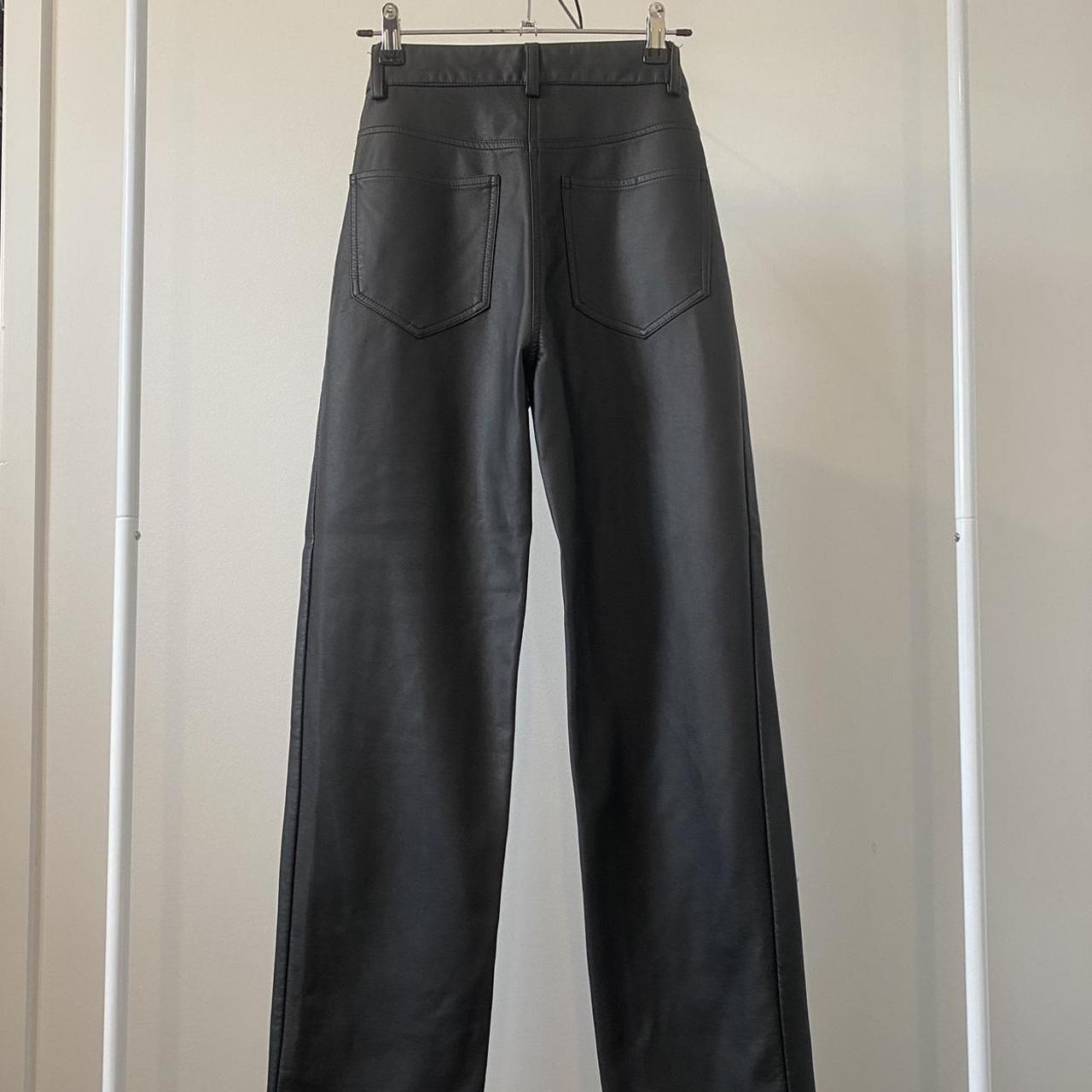 Glassons leather looking pants Aus size 6 Run... - Depop