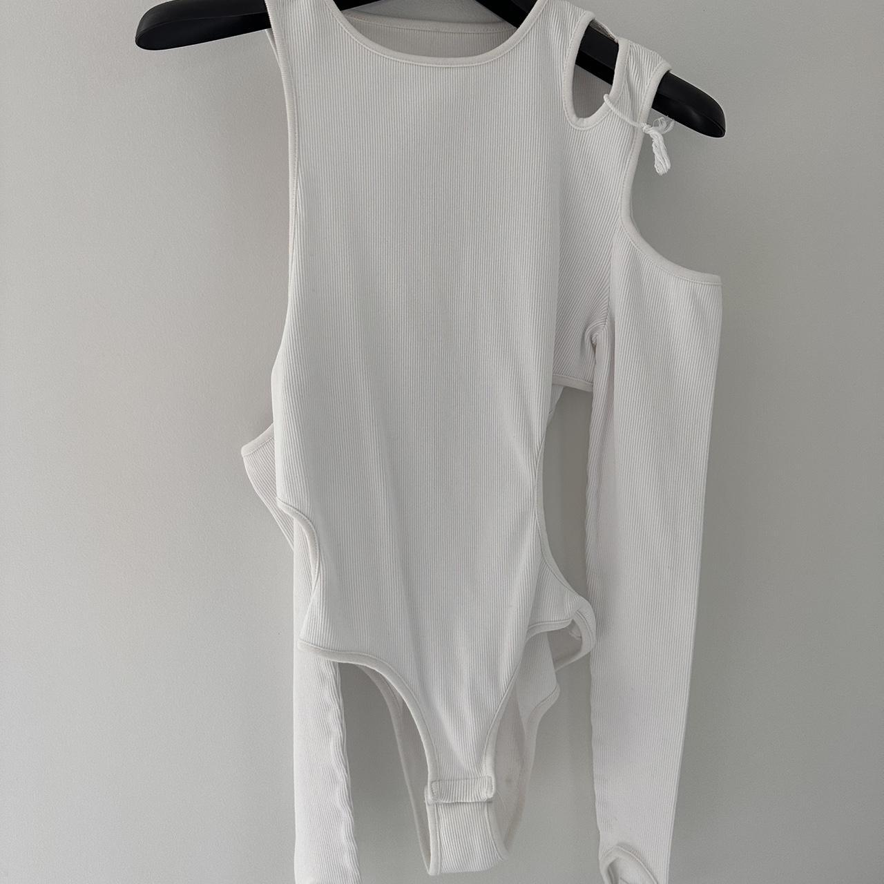 Men's White Bodysuit Depop
