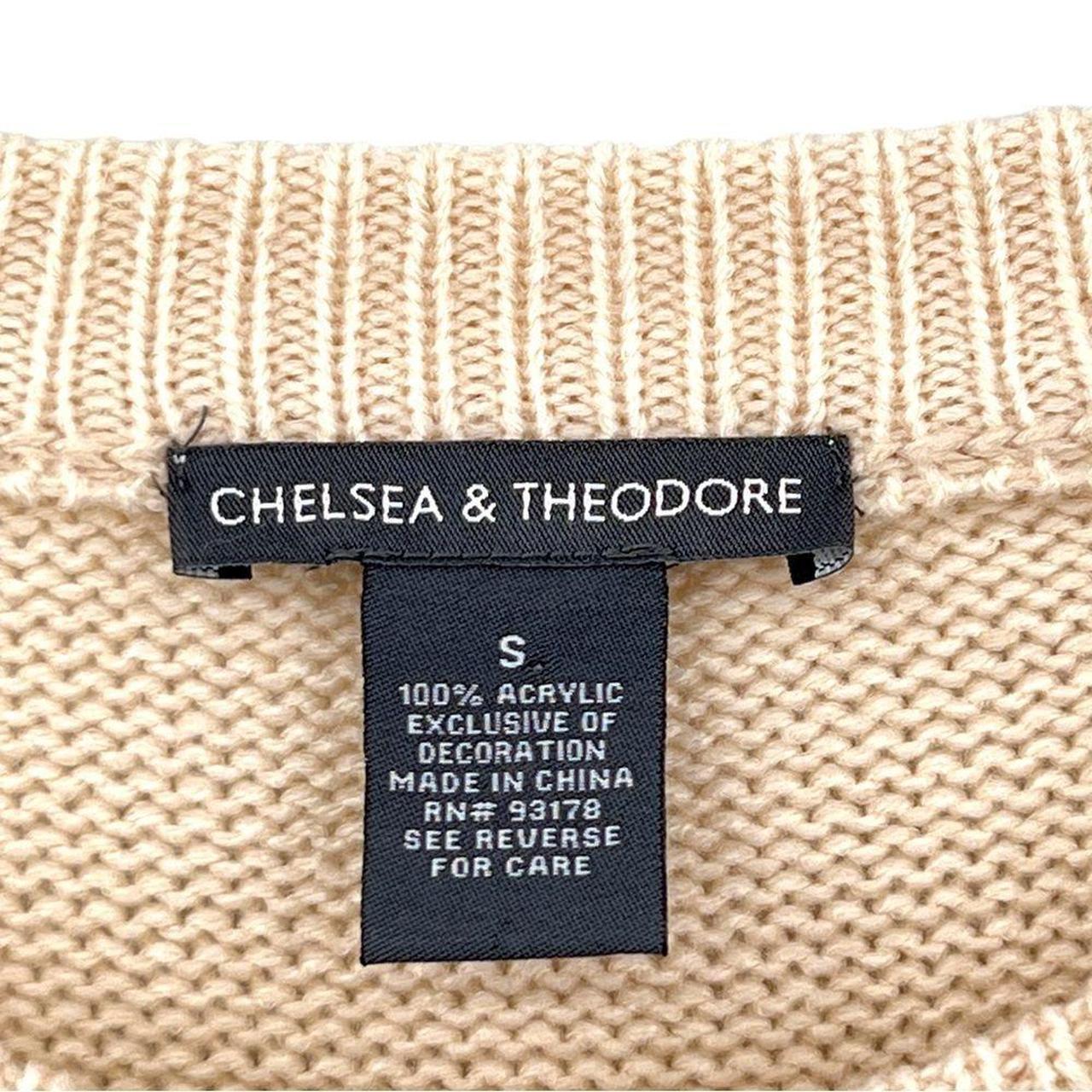 Chelsea & Theodore Cream Penguin Sweater from - Depop