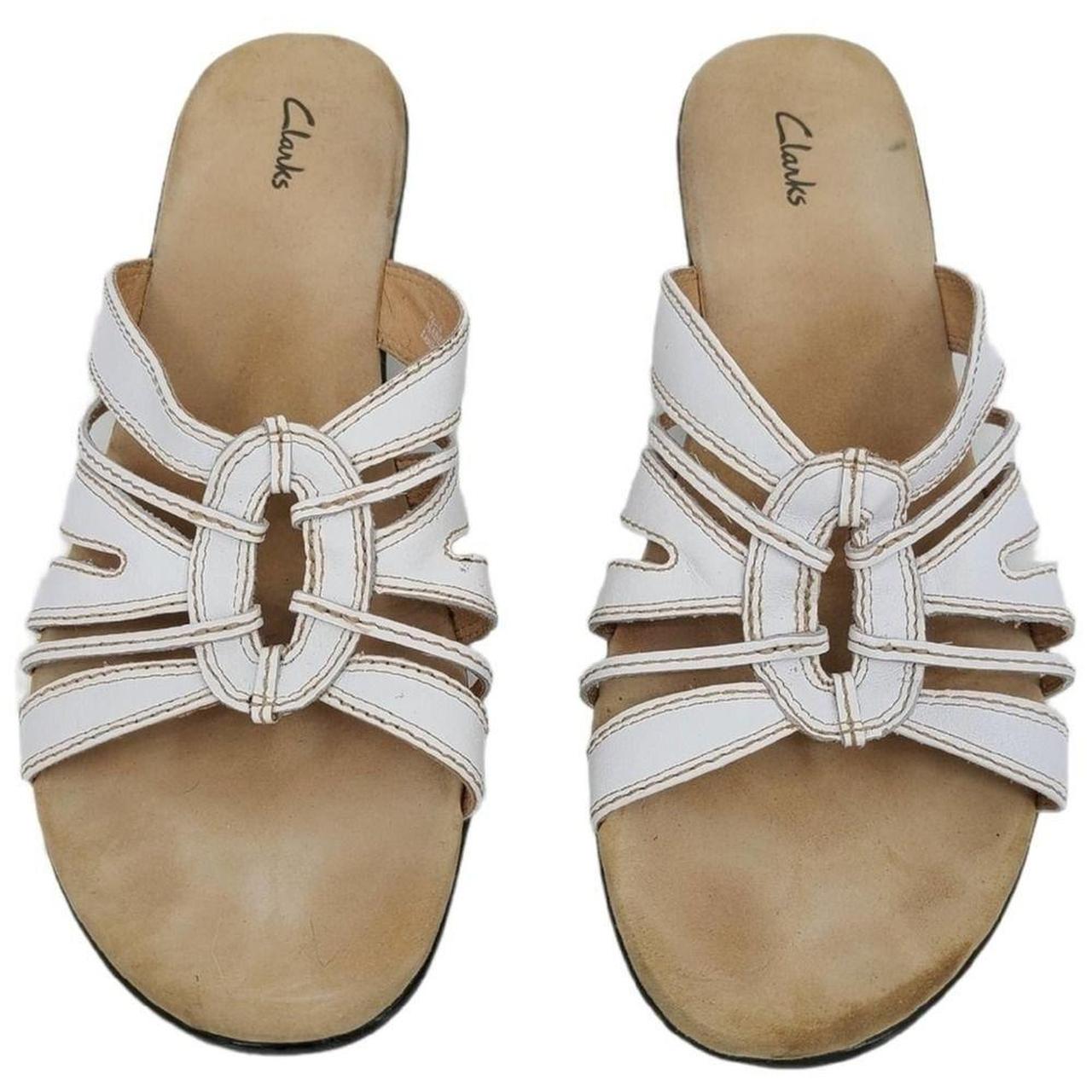 Clarks SUN - Walking sandals - off-white - Zalando.de