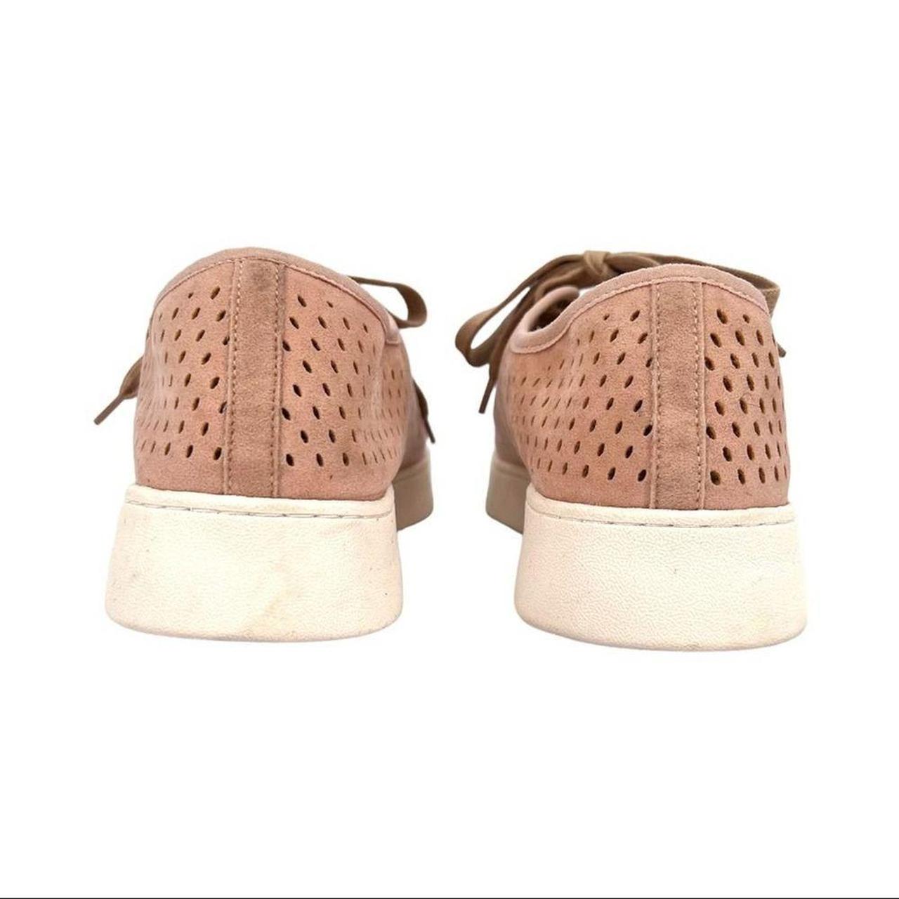 Mi.iM Dusty Rose Milo Perforated Vegan Suede Sneakers Size 2024 10