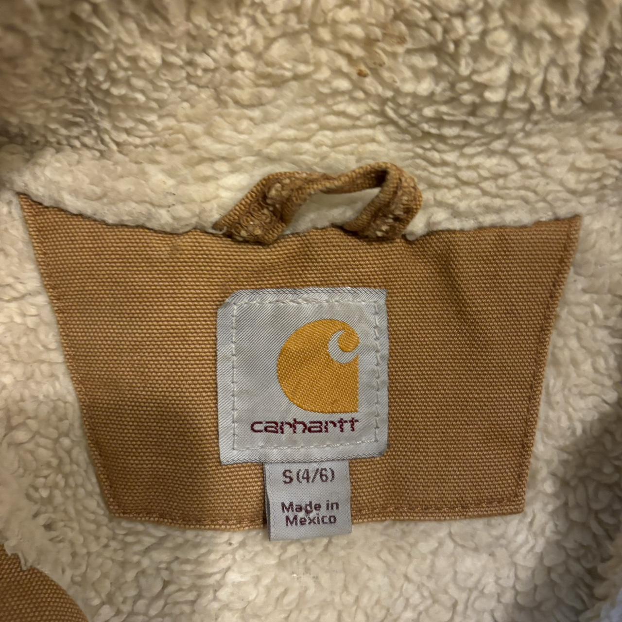 Vintage carhartt jacket, some light marks but over... - Depop