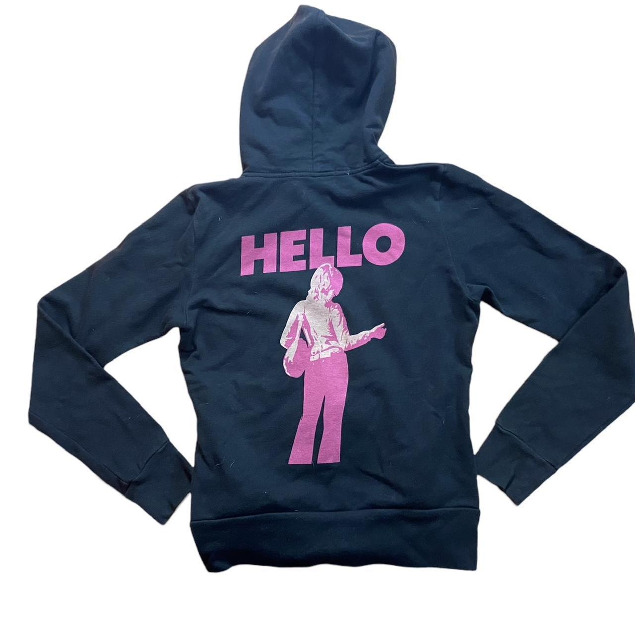 Hysteric Glamour hello goodbye 💞 double side hoodie.