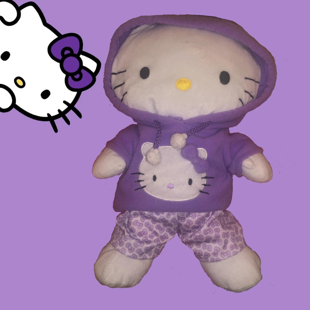 RESERVED Hello purchases Kitty Plush Build A Bear Anniversary and Purple Hello Kitty