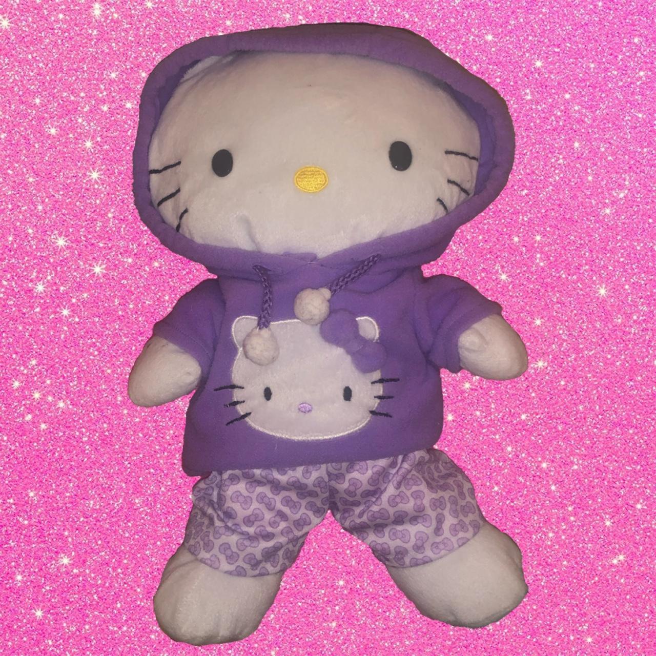 Hello Kitty Purple Love Build a deals Bear