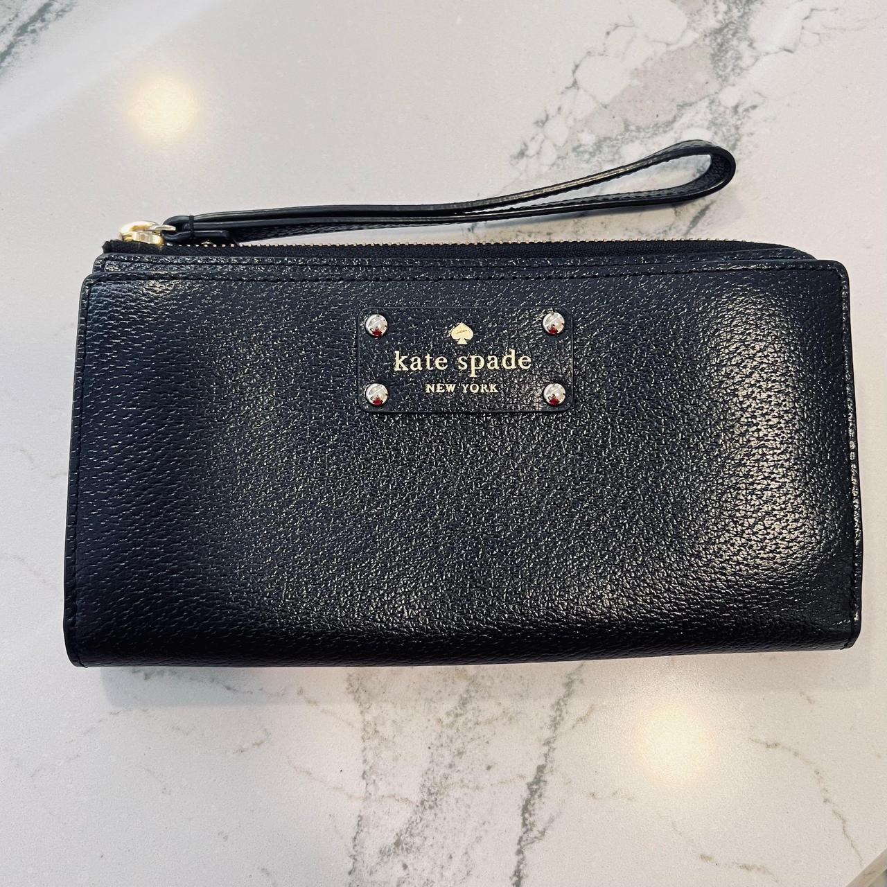 Kate Spade Black Leather Grove Street Anita - Depop