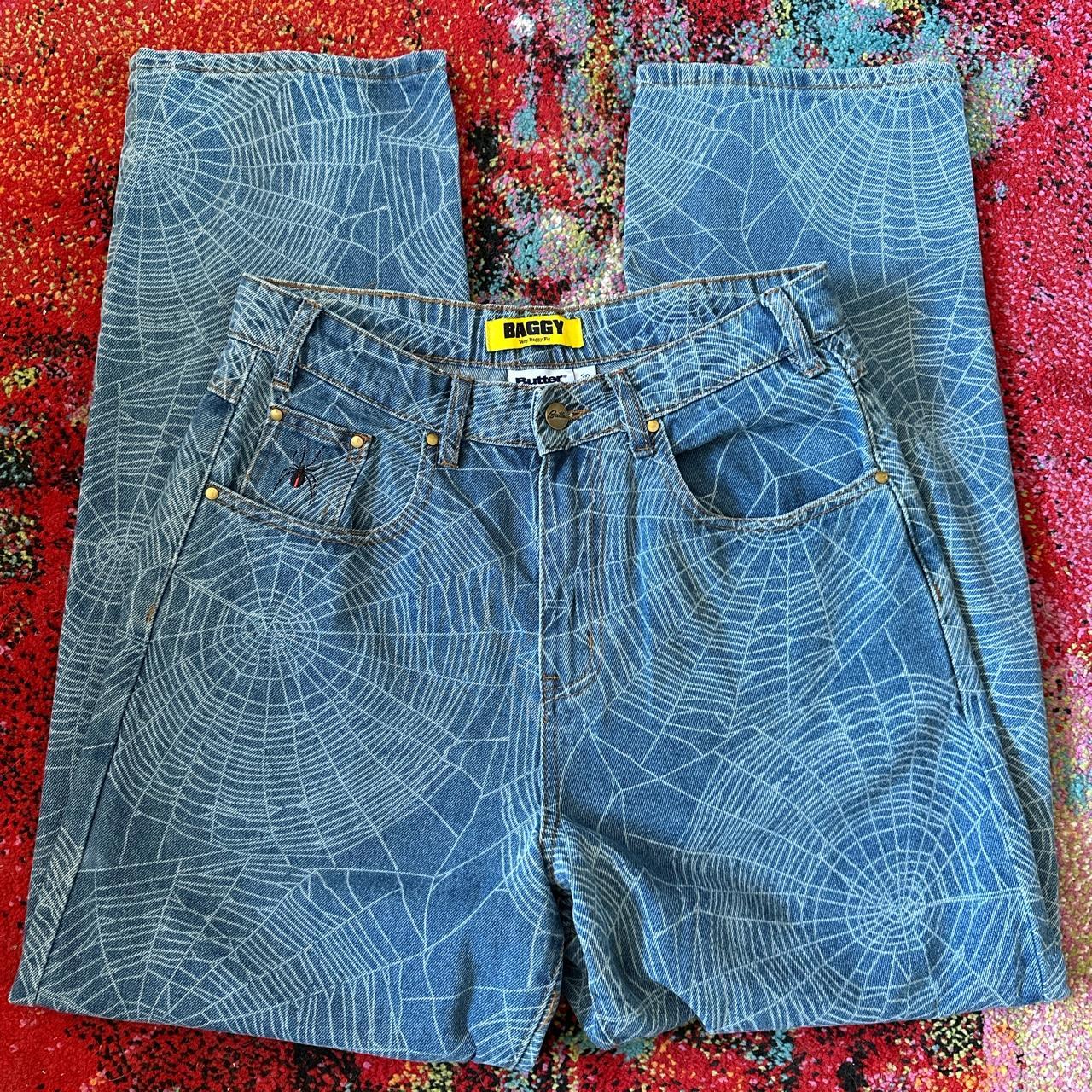 Butter Goods spider jeans