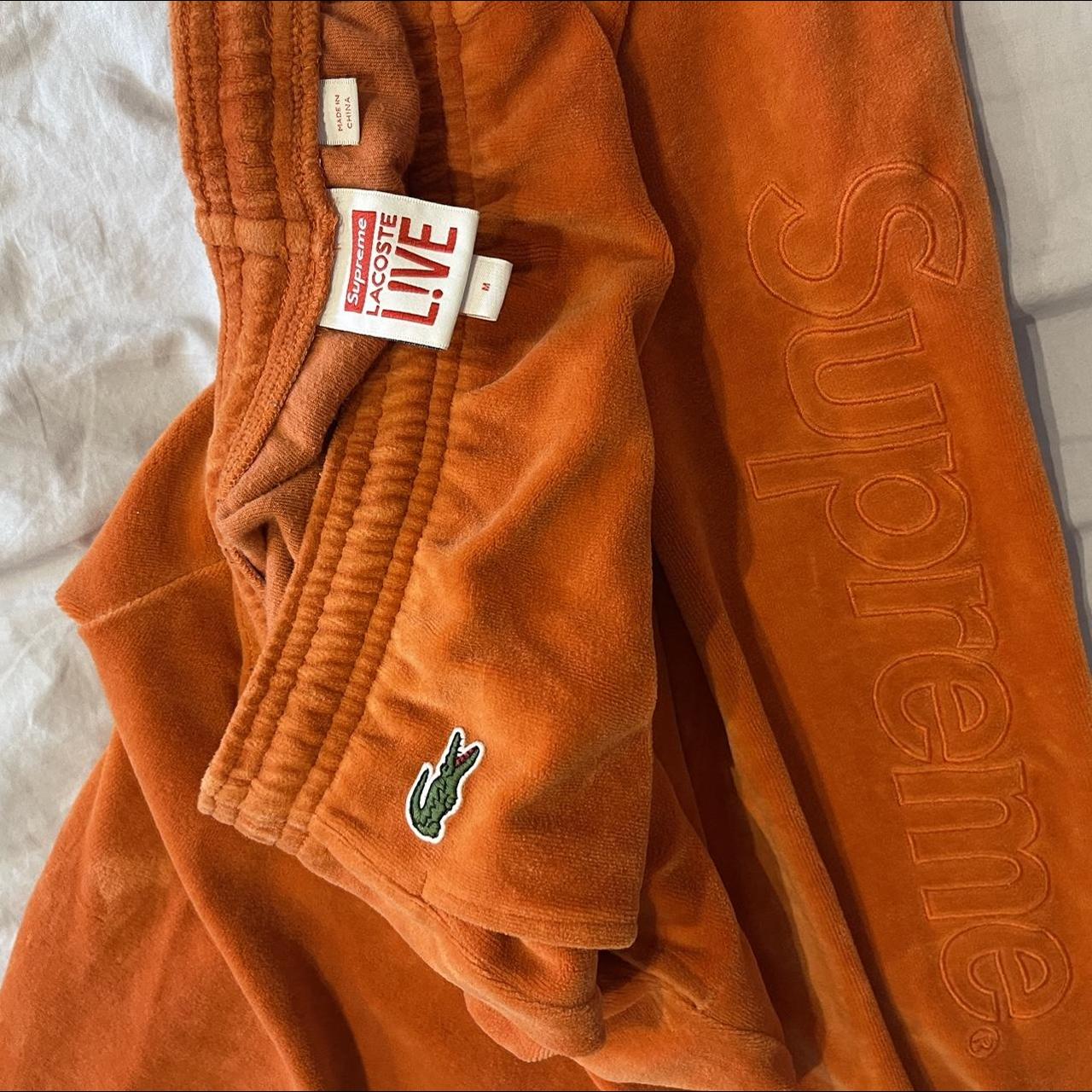 Lacoste x best sale supreme tracksuit